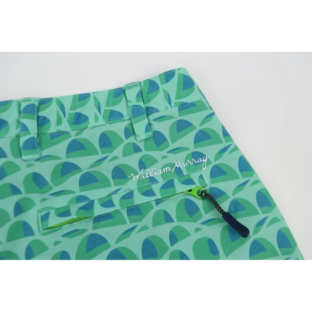 William Murray Water Hazard Golf Shorts Mens 34 Building Bridges Performance